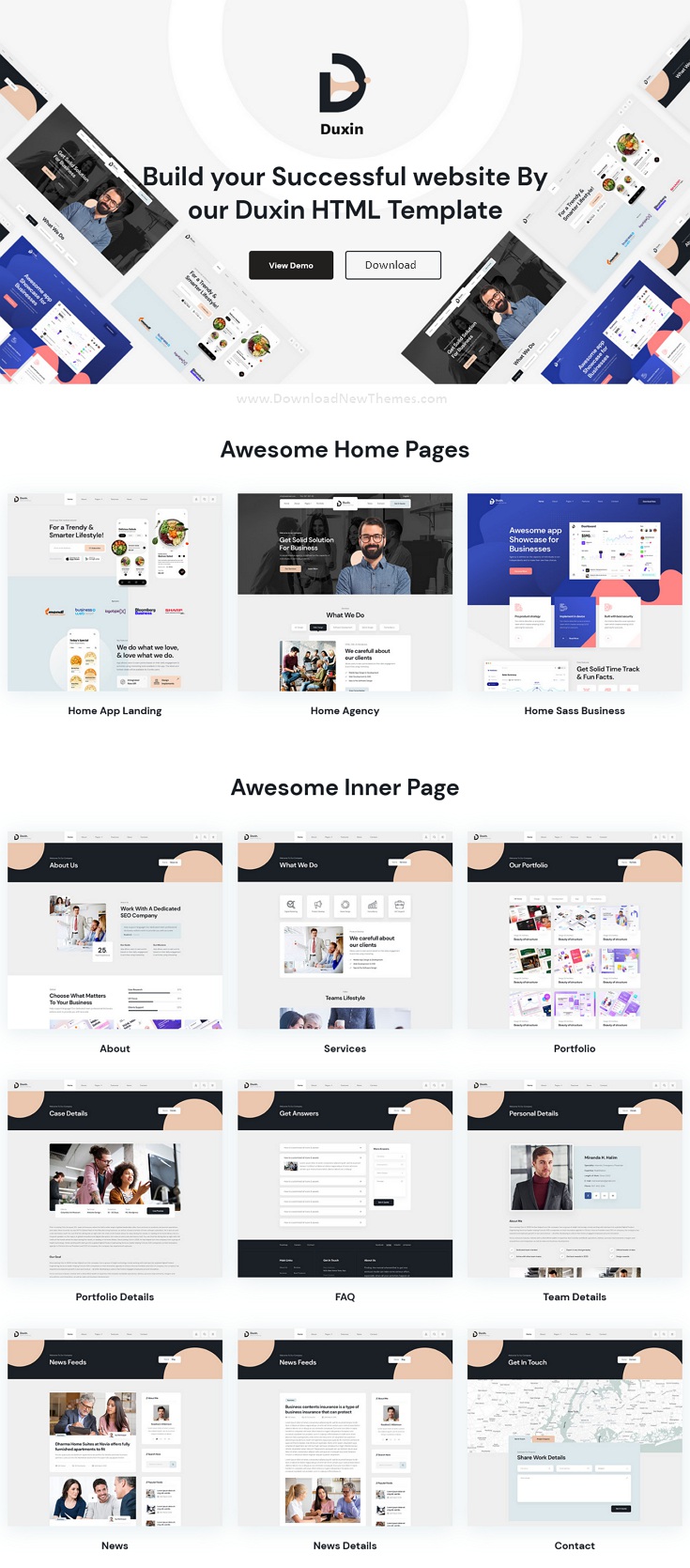 Multipurpose Business Bootstrap Template