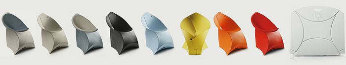 Flux folding chair colours