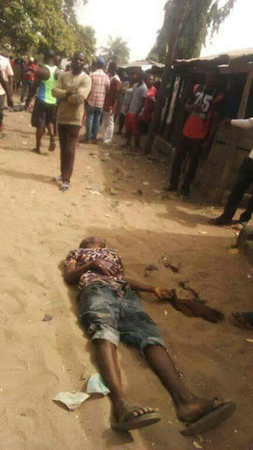 Photos: Soldiers allegedly shoot dead some residents protesting against Fulani herdsmen killings in Benue State  