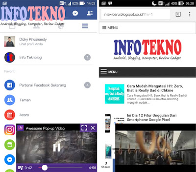 Cara Nonton Video YouTube Sambil Buka Aplikasi Lain Di Android