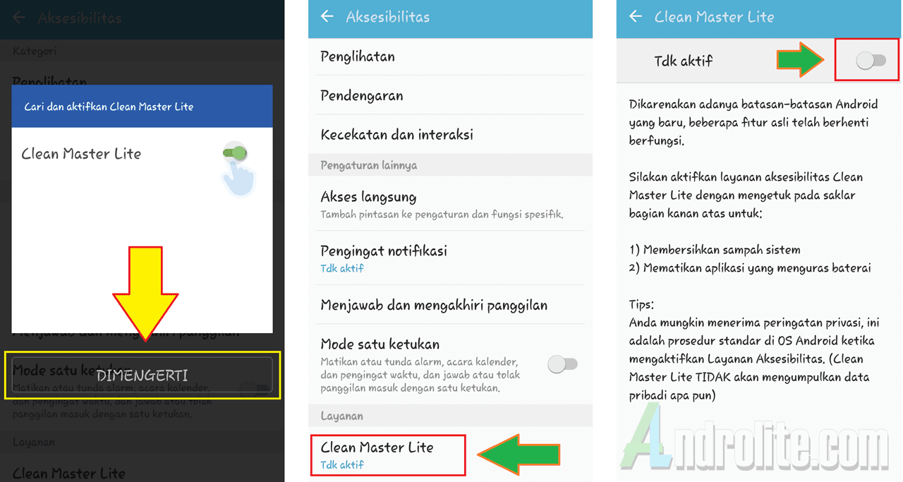 Meningkatkan kinerja android dengan aplikasi tanpa root