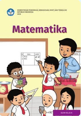 Download Buku siswa Matematika Kelas 3 SD / MI Kurikulum merdeka File PDF (Hanya 1 Buku)