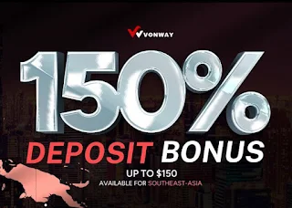 VonwayForex 150% Deposit Bonus - Tradable Bonus
