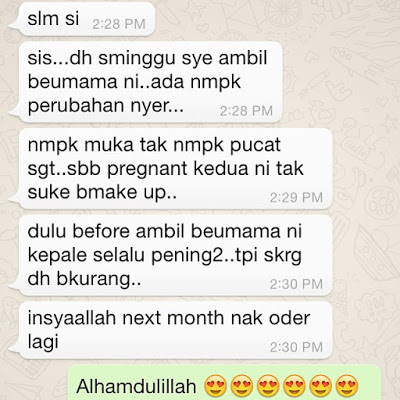 TESTIMONI PENGGUNA BEAU MAMA