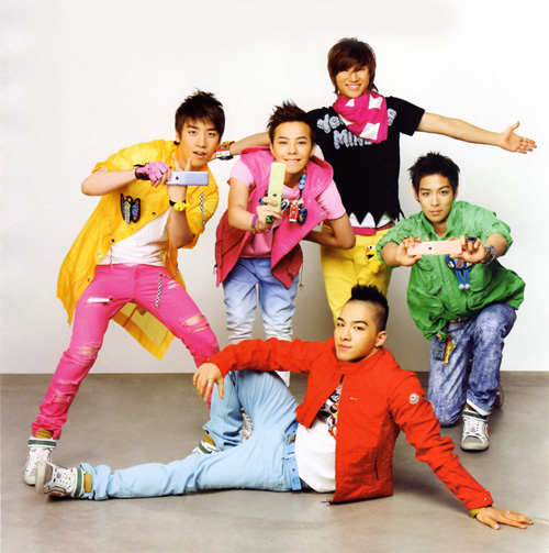 Big Bang's Lollipop promotion shot in Vogue girl