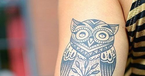  Gambar  Tato Burung Hantu Di  Tangan  Koleksi Gambar  HD