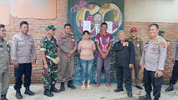 Kapolsek Terisi Bersama Forkopimcam Tutup Tempat Hiburan Malam Selama Bulan Ramadhan.