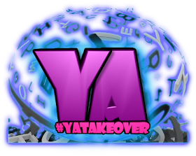YAtakeover logo.