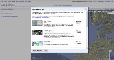 Google Maps Labs