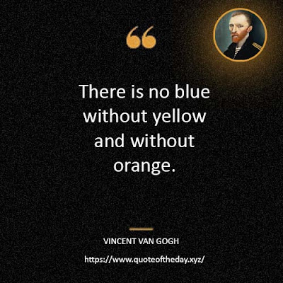 Vincent van Gogh quotes about colour