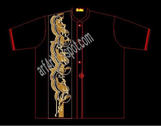 22 Contoh Gambar Motif Bordir Baju Koko Terbaru 2017