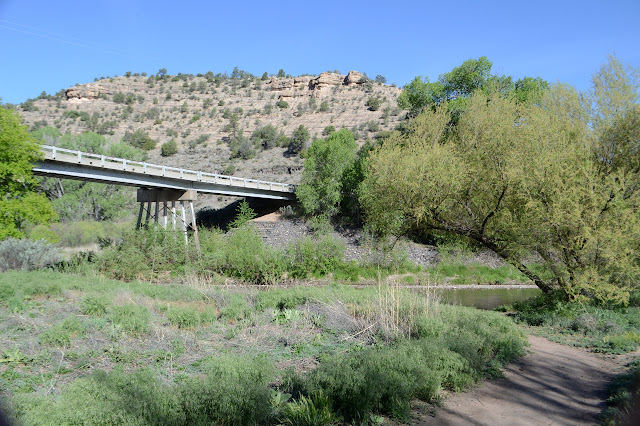 bridge over the river Gila