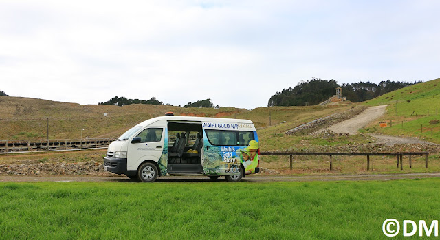 Photo de la nouvelle mine d'or de Waihi Coromandel Nouvelle-Zélande