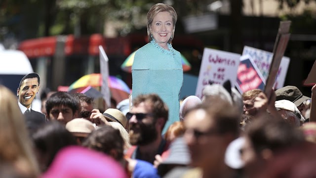 Hillary Clinton to marchers: I'm with you