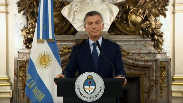 President Mauricio Macri says Argentina is facing an "emergency"