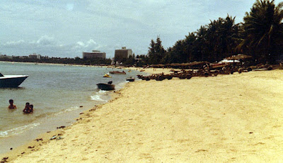 Pattaya Beach View in 1982.