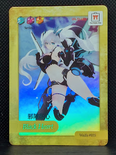 Hyperdimension Neptunia Black Heart Waifu Card