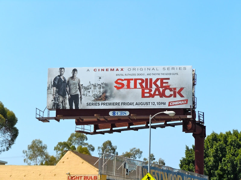 Strike Back season 1 billboard