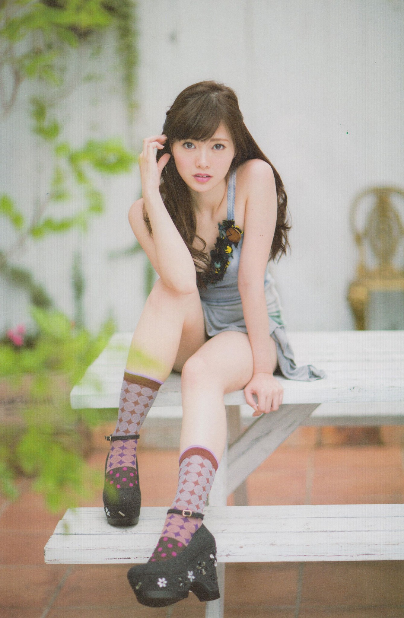 Mai Shiraishi in her first photobook "Innocent Adult"