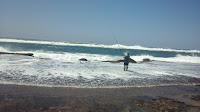 Fishing at Mission  Rocks  in  the   iSimangaliso  Wetland  Park 