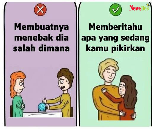 Ngena Banget! "12 Ilustrasi" Yang Membuat Kamu Langsung Ngerti Perbedaan Antara Cinta Palsu dan Cinta Sejati!!