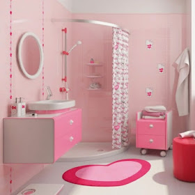 Baño decorado con Hello Kitty