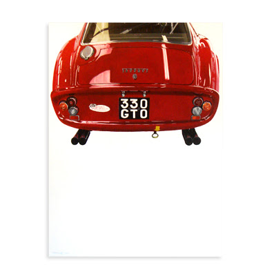 Ferrari 330 GTO 30x40 acrylic on canvas