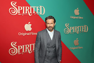 Ryan Reynolds attend the Apple Original Films premiere of “Spirited” at Alice Tully Hall at the Lincoln Center for the Performing Arts. “Spirited” premieres globally on Apple TV+ on November 18, 2022.