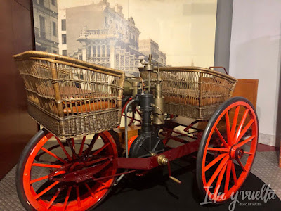 Museo de Historia de la Automoción primeros ingenios a motor