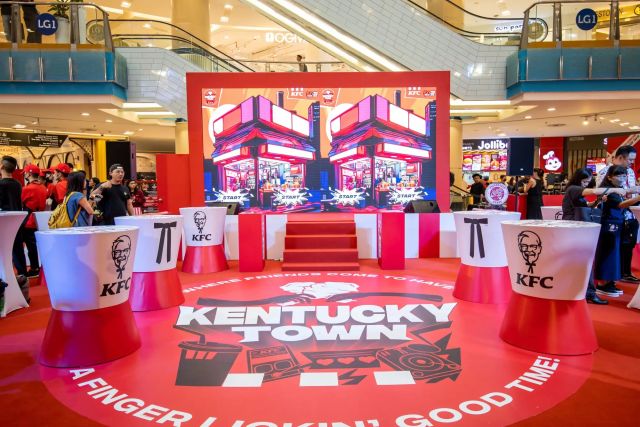 KFC Kentucky Town event in Malaysia.