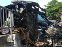 Fakta Ngeri Kecelakaan Maut Mobil Vs Kereta Api di Kendal, No 3 Firasat Keluarga Korban!