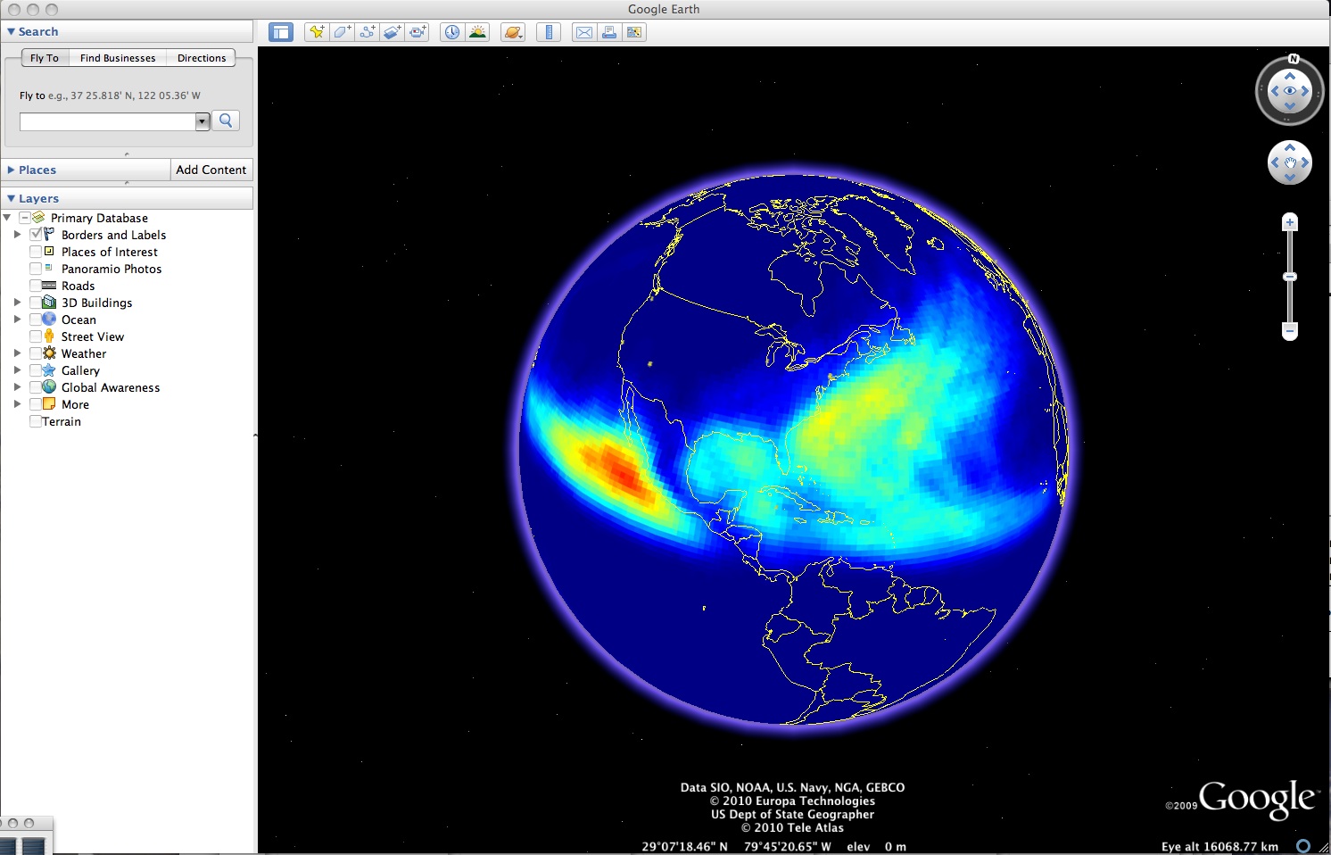 Fight Entropy Displaying Matlab Data In Google Earth