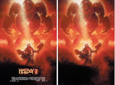 Hellboy II: The Golden Army Movie Poster Print by Drew Struzan x Vice Press x Sideshow