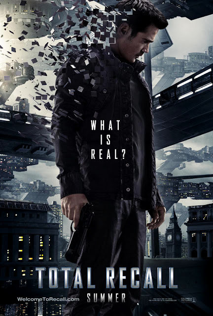 Total Recall 2012 Movie Colin Farrell Poster 