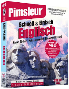 Pimsleur English for German Speakers Quick & Simple Course - Level 1 Lessons 1-8 CD: Learn to Speak and Understand English for German with Pimsleur Language Programs (Volume 1)