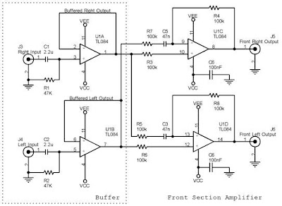 Front Channel 5.1 Amplifier