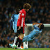 FELLAINI 'AMTWISHA NDOO' AGUERO, ALIMWA NYEKUNDU...MAN UNITED PUNGUFU YALAZIMISHA SARE ETIHAD 