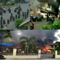 VIDEO OKU RUSUH 2013 TNI VS POLISI Kronologis Kerusuhan Terkini (YOUTUBE) 