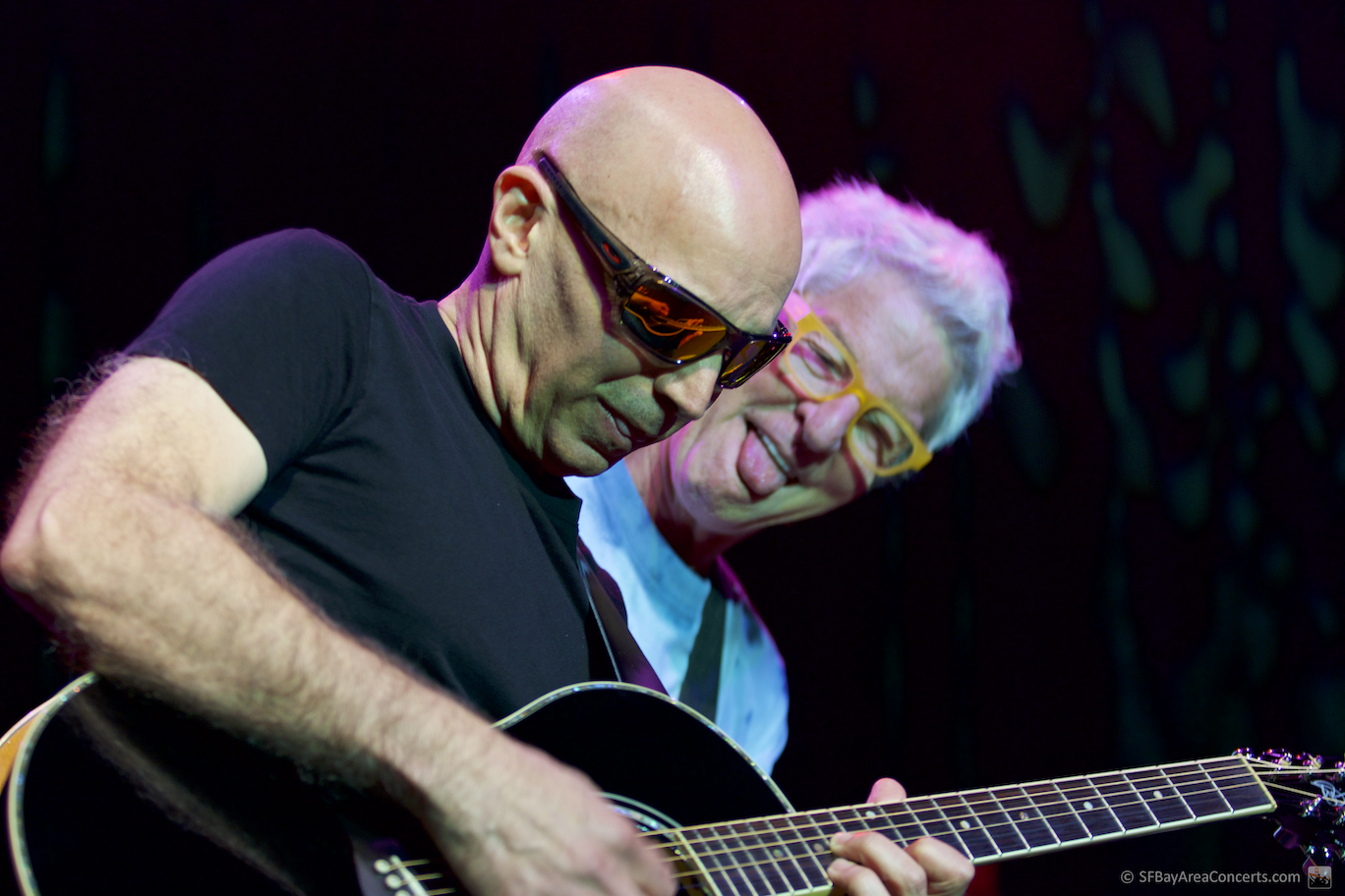 Joe Satriani & Kevin Cronin (Photo: Kevin Keating)