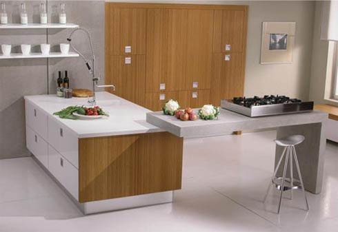 Modern Kitchen Design on Laorosa   Design Junky  Modern   Contemporary Kitchen Island Designs