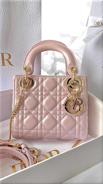 ♦Light pink Lady Dior handbag #dior #ladydior #bags #pink #brilliantluxury