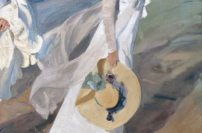 Foto: Paseo a orillas del mar. Sorolla (1909).