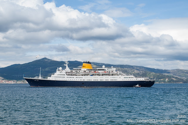 Saga Ruby, Passengers Ship, Cruiser ship, puerto de Vigo