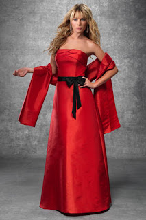 Power of Red Bridesmaid Dresses