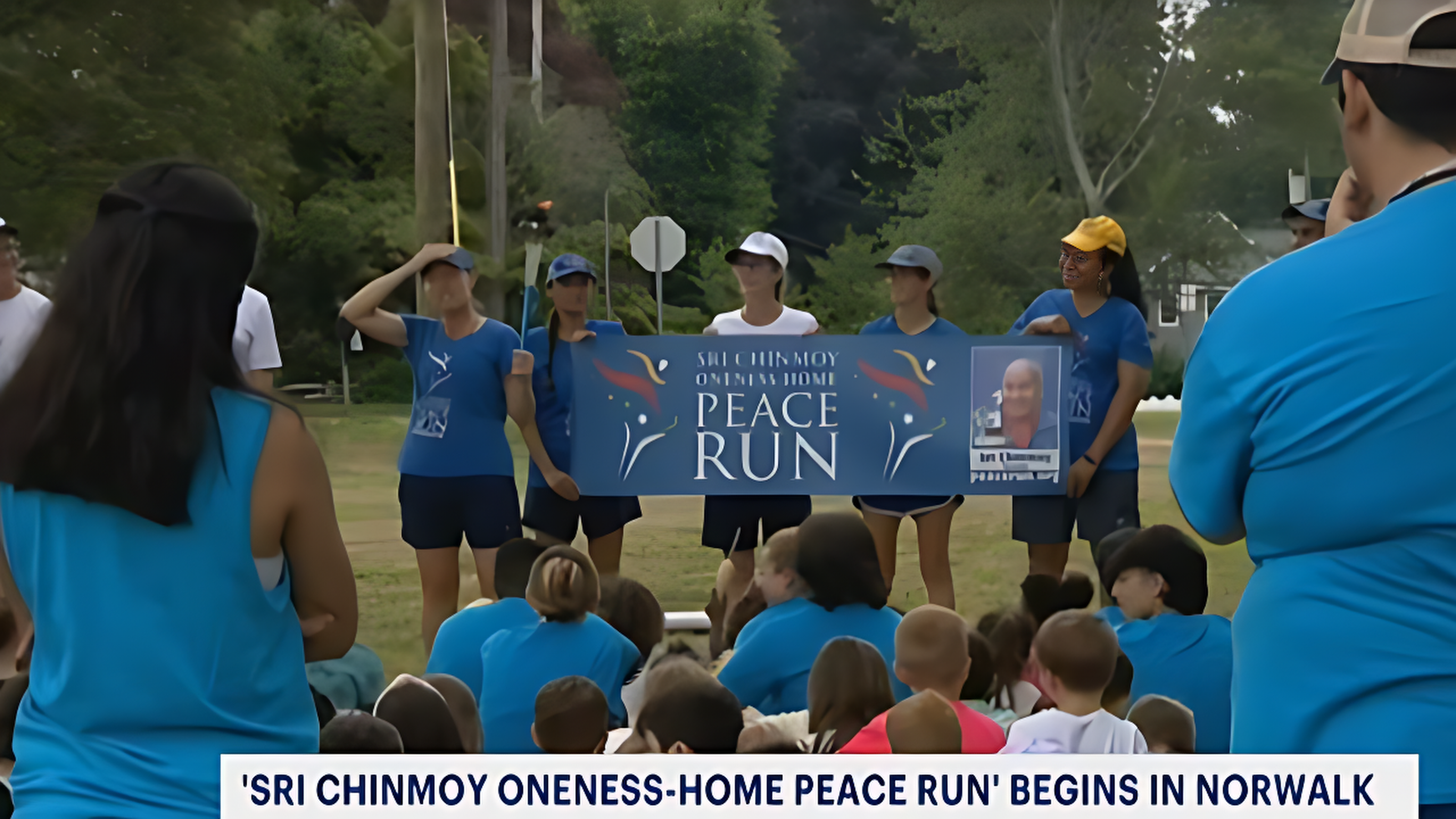 Runners Unite for the Sri Chinmoy Oneness-Home Peace Run in Norwalk, United States