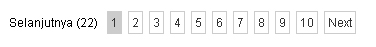 navigation bar blogger