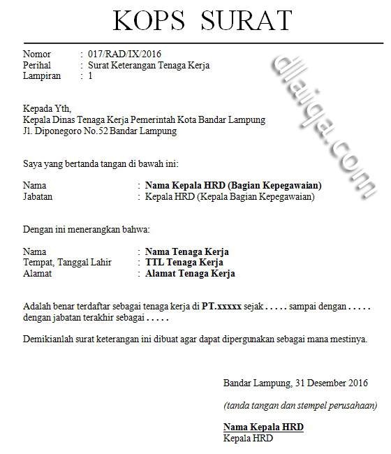 Apa Itu Surat Pengesahan Jawatan