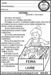 Leitura e interpretação alfabetização,agricultura familiar