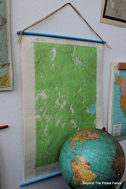 Thrifty Thursday Vintage Map Project