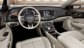 Interior view of 2015 Chrysler 200C